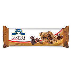 FERRO Cookies with 40% Belgian Chocolate Chips 5.64oz (160g)