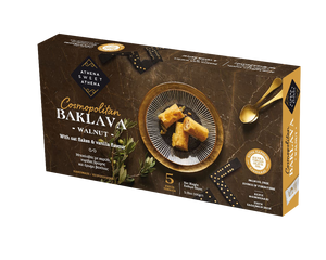 Cosmopolitan BAKLAVA -Walnut- 5 Rolls 3.53oz (100g)