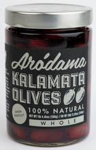 Cargar imagen en el visor de la galería, Kalamata Olives Whole Net Weight 20.46 Oz (580g) / Dry Weight 11.99 Oz (340g)
