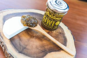 Kiwi with Apple & Banana Marmalade